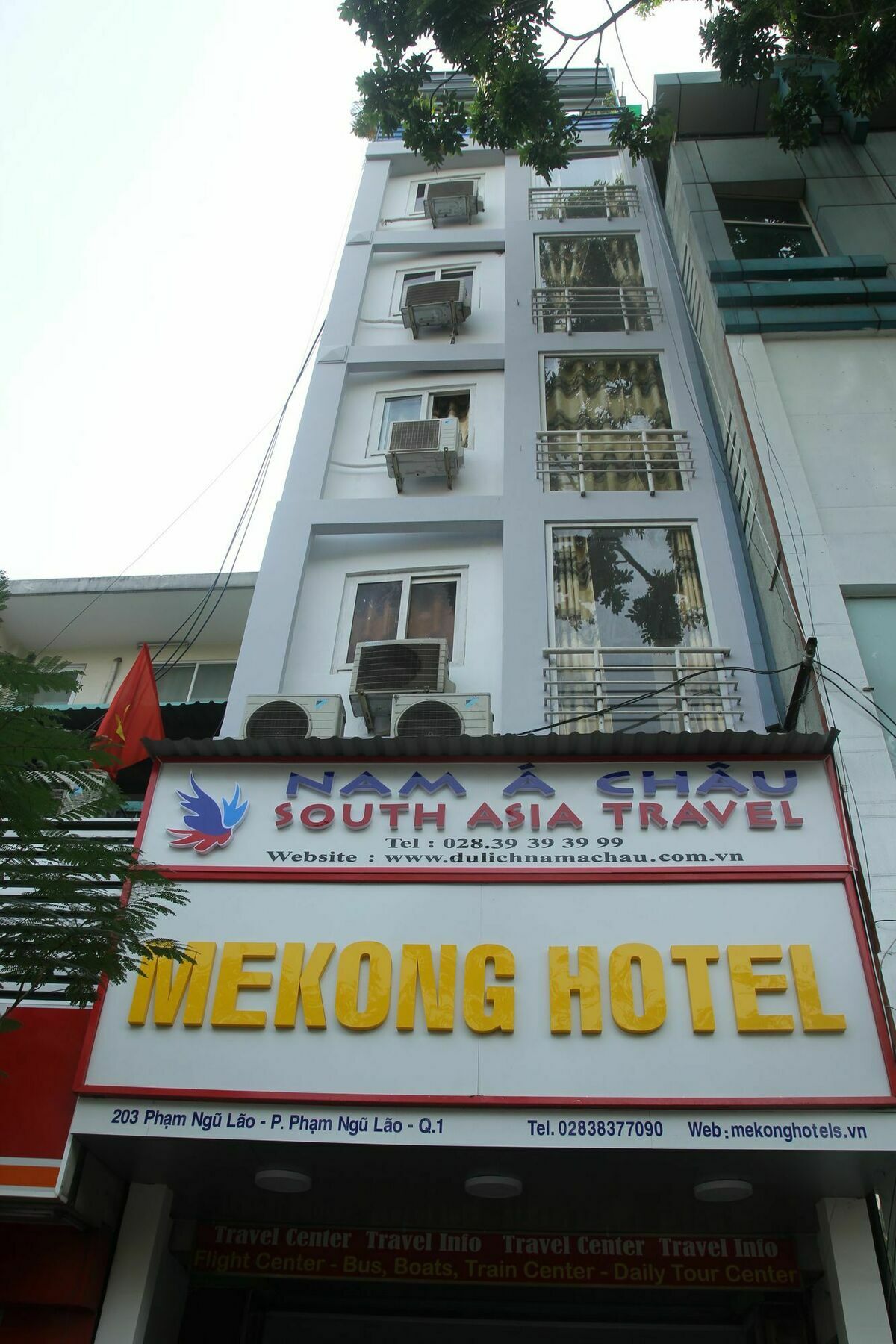 Mekong Saigon Hotel โฮจิมินห์ซิตี้ ภายนอก รูปภาพ